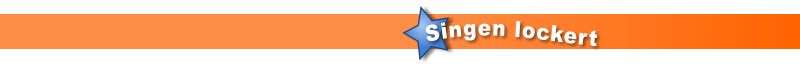 Singen lockert